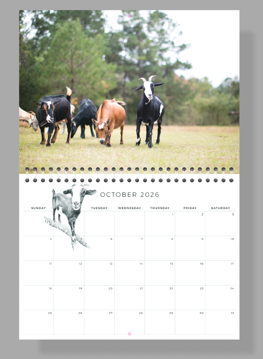 2026 Farm Calendar
