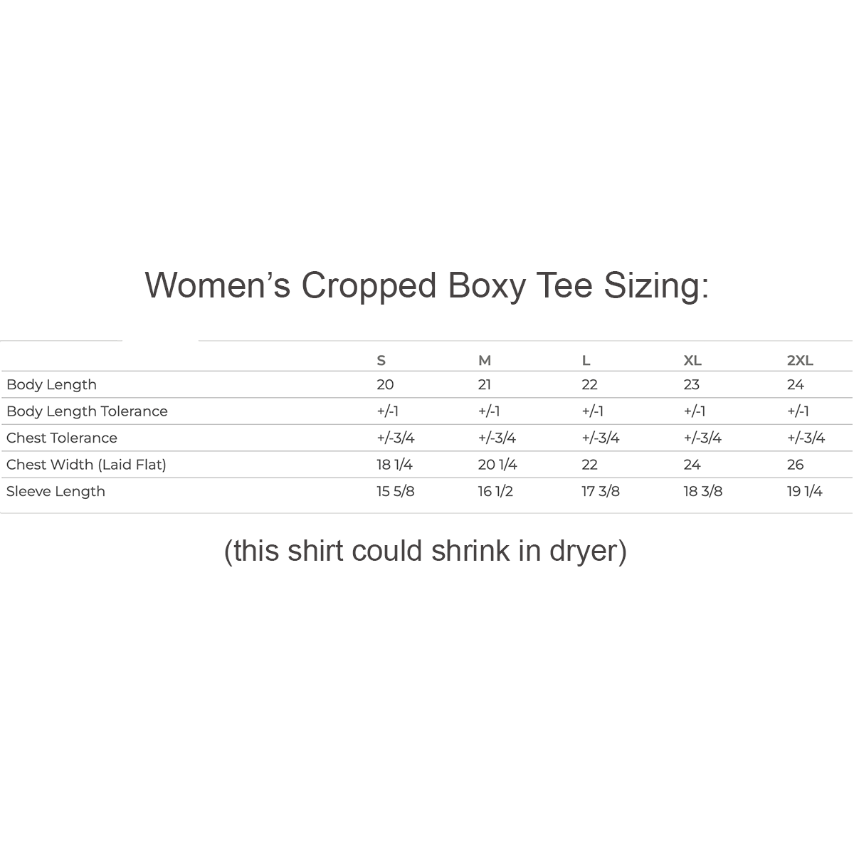 Women's Cropped Boxy Tee: Ivory