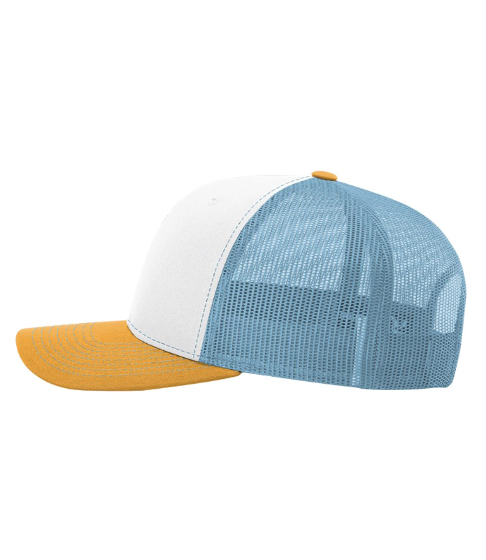The Penny Hat: Blue/Yellow
