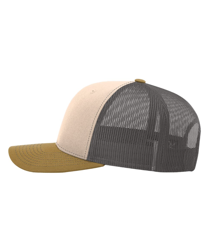 The Penny Hat: Charcoal/Gold